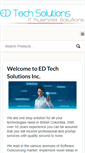 Mobile Screenshot of edts.ca