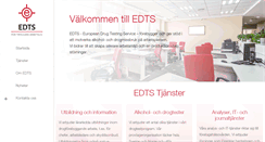 Desktop Screenshot of edts.se