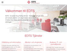 Tablet Screenshot of edts.se